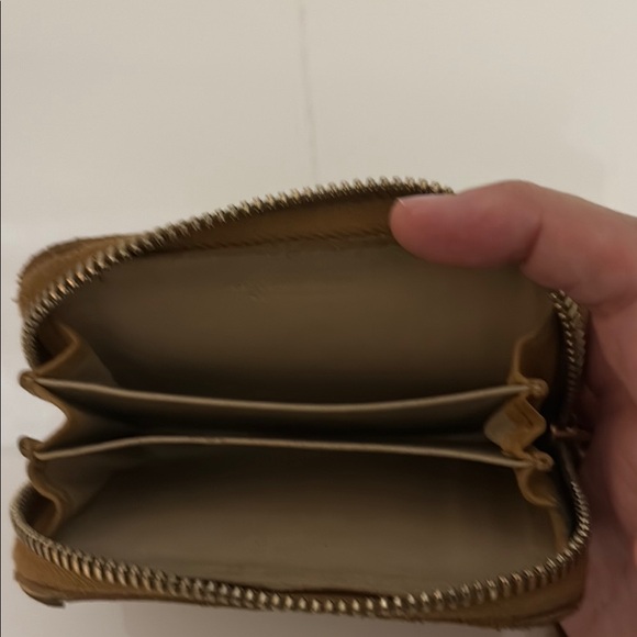 Bottega Brown Woven Leather Wallet